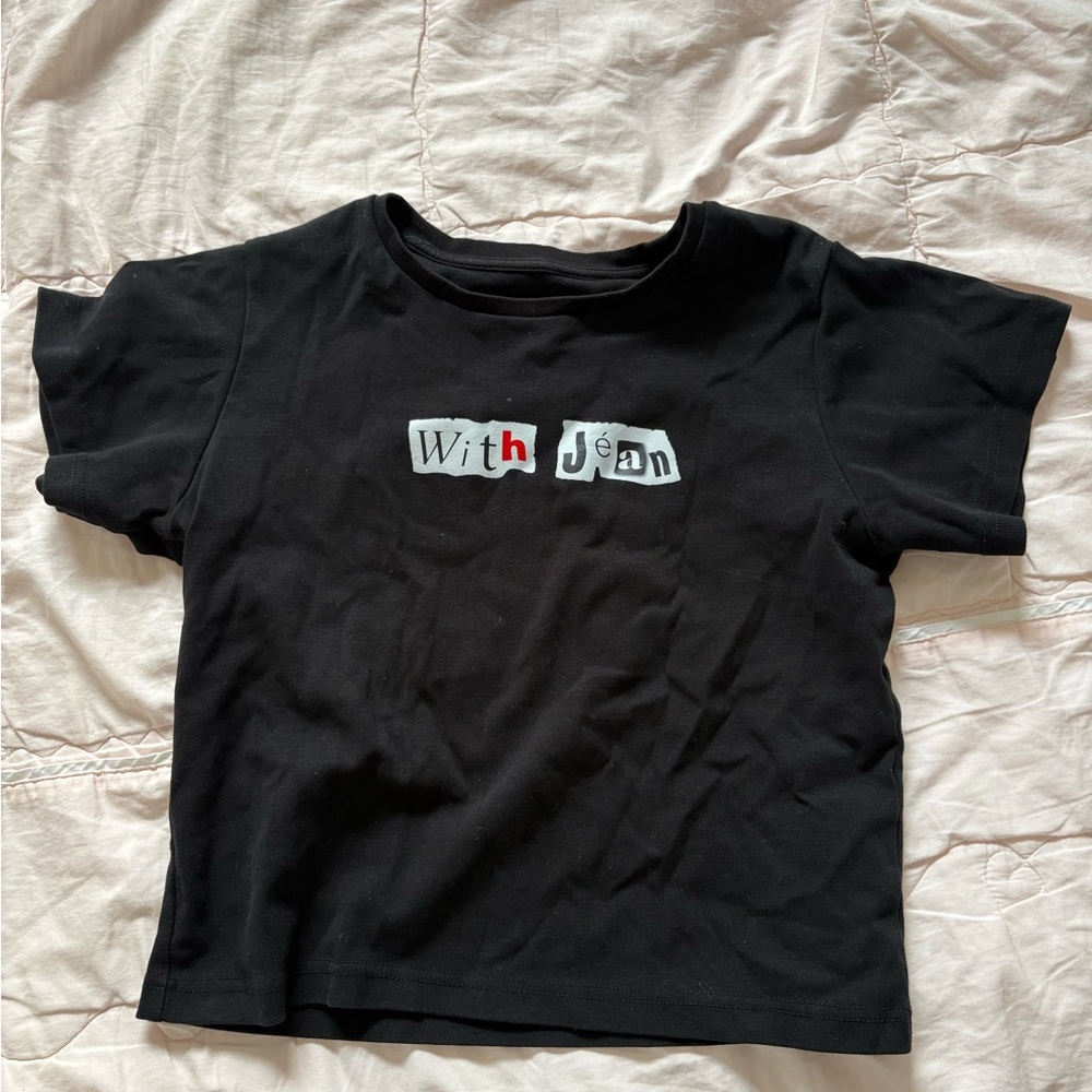 With Jean T-Shirt